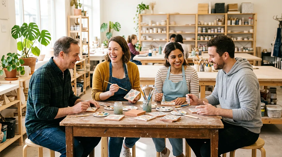 Collaborating in a local hobby group